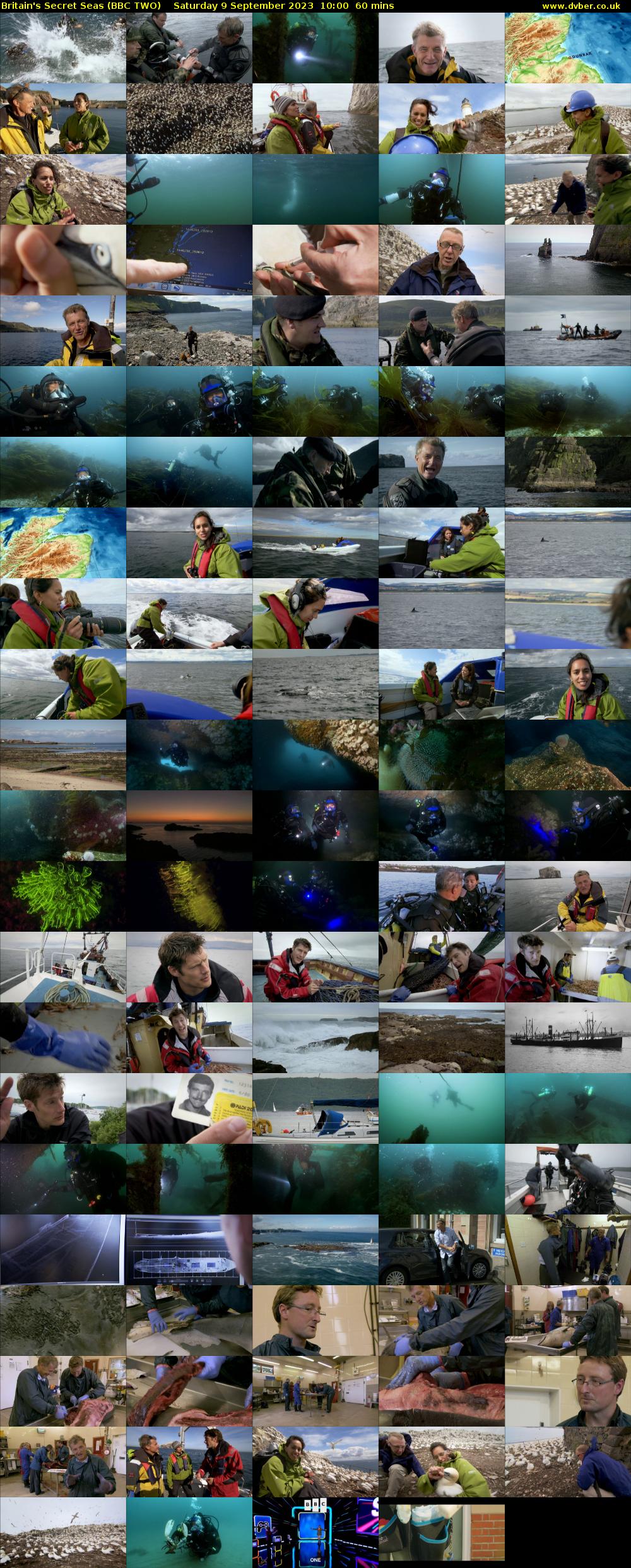 Britain's Secret Seas (BBC TWO) Saturday 9 September 2023 10:00 - 11:00