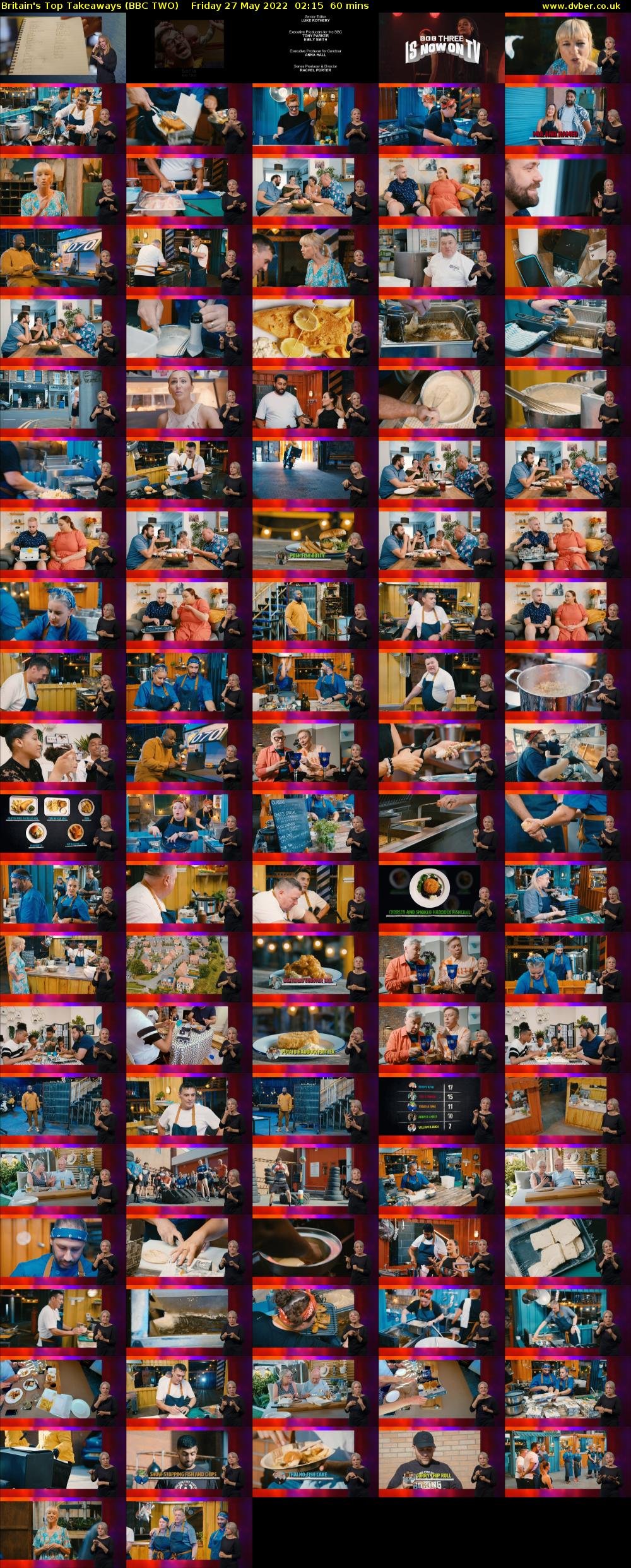 Britain's Top Takeaways (BBC TWO) Friday 27 May 2022 02:15 - 03:15