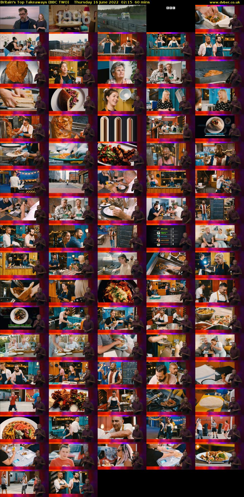 Britain's Top Takeaways (BBC TWO) Thursday 16 June 2022 02:15 - 03:15