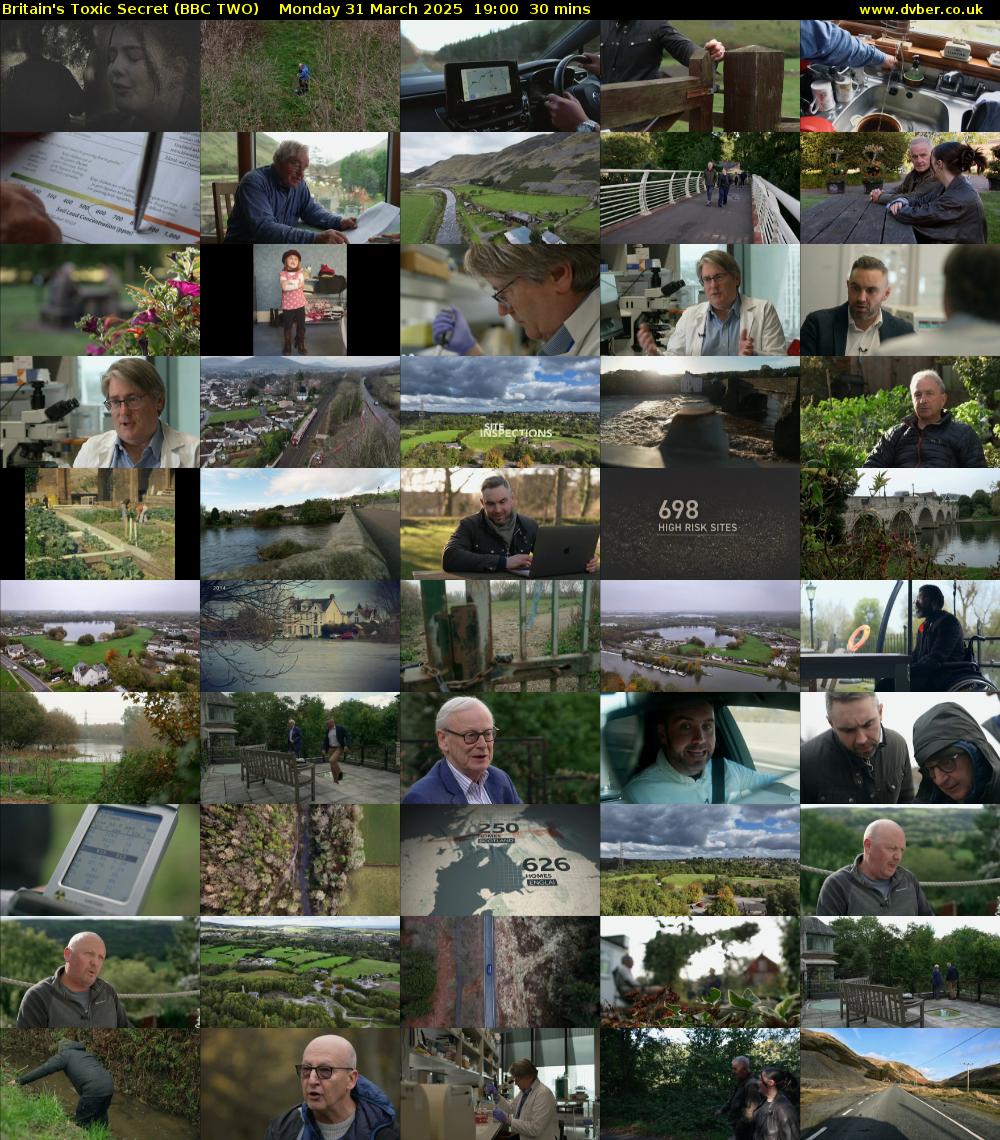 Britain's Toxic Secret (BBC TWO) Monday 31 March 2025 19:00 - 19:30