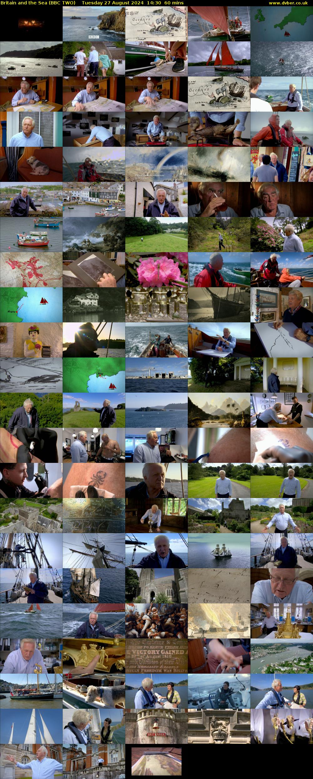 Britain and the Sea (BBC TWO) Tuesday 27 August 2024 14:30 - 15:30