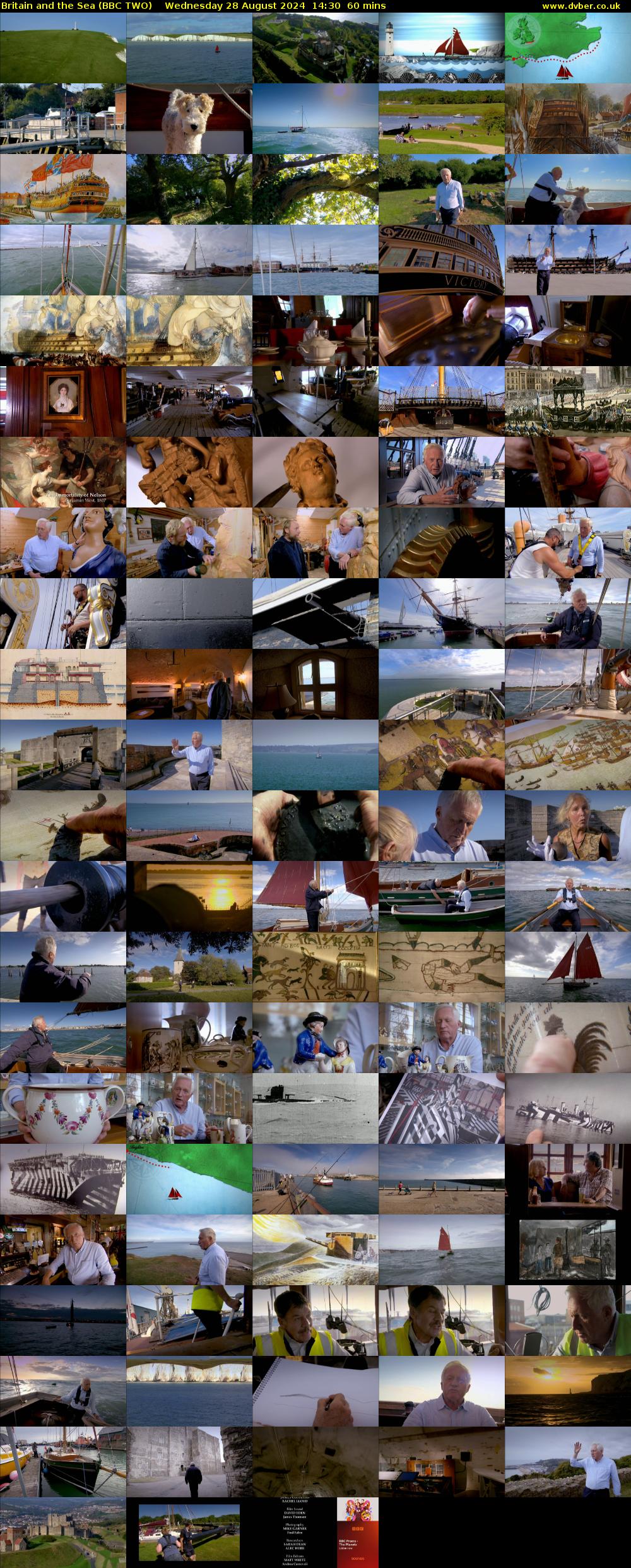 Britain and the Sea (BBC TWO) Wednesday 28 August 2024 14:30 - 15:30