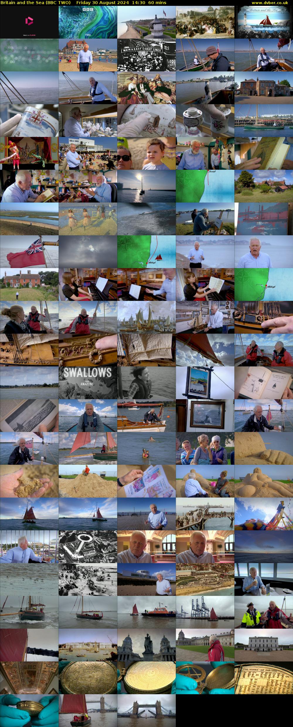 Britain and the Sea (BBC TWO) Friday 30 August 2024 14:30 - 15:30