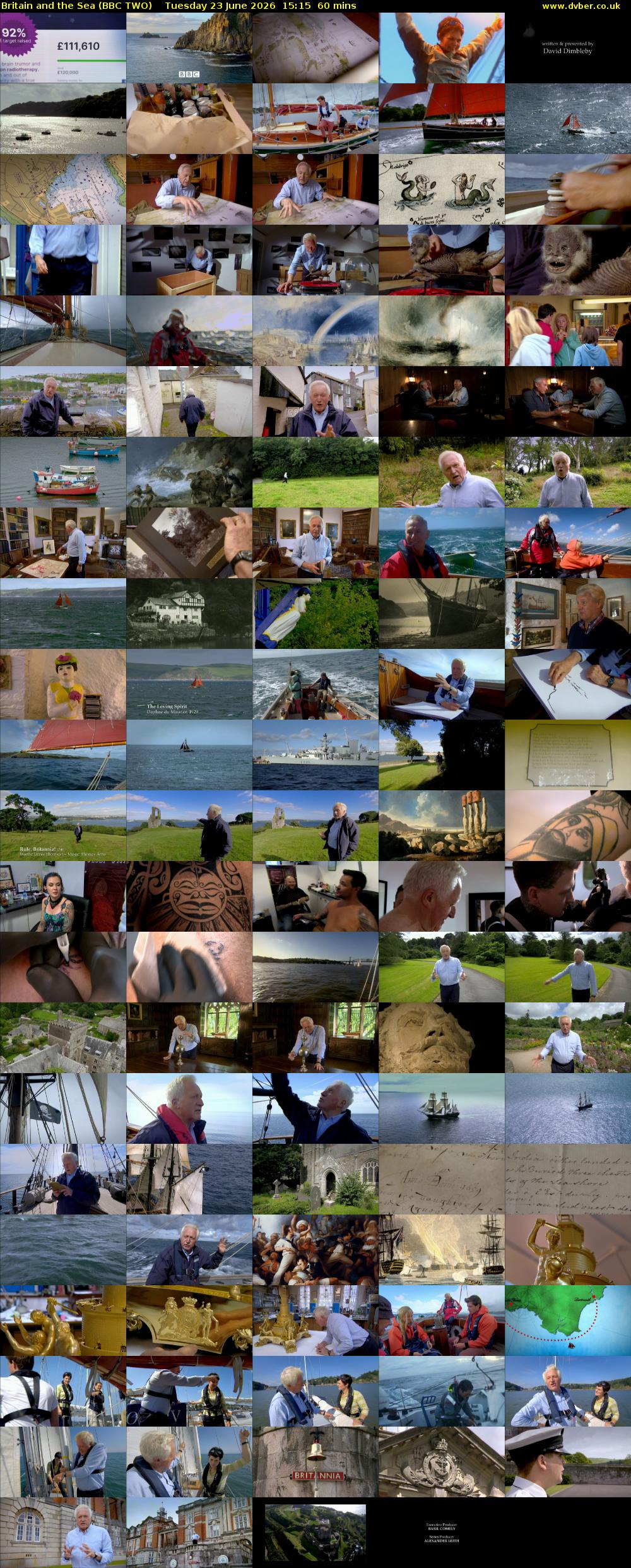 Britain and the Sea (BBC TWO) Tuesday 23 June 2026 15:15 - 16:15