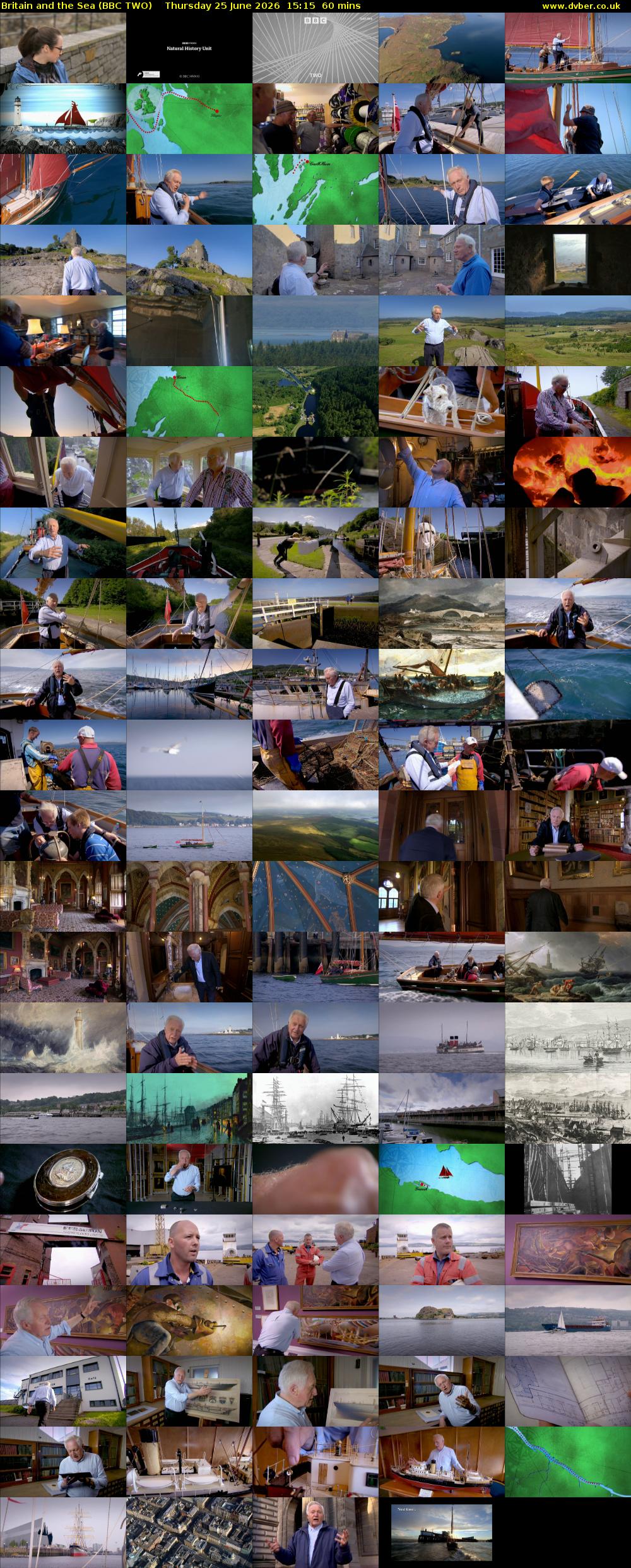 Britain and the Sea (BBC TWO) Thursday 25 June 2026 15:15 - 16:15