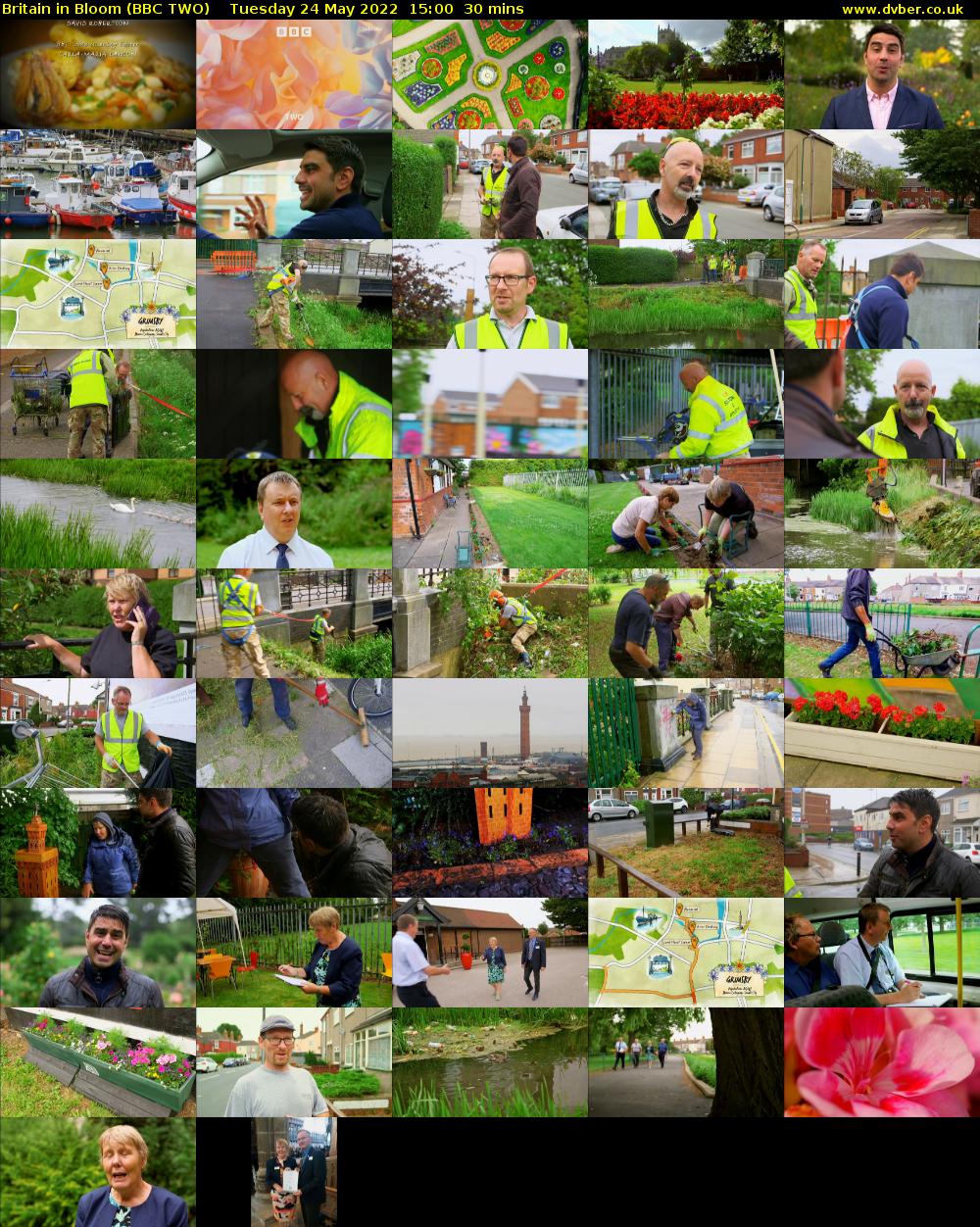 Britain in Bloom (BBC TWO) Tuesday 24 May 2022 15:00 - 15:30