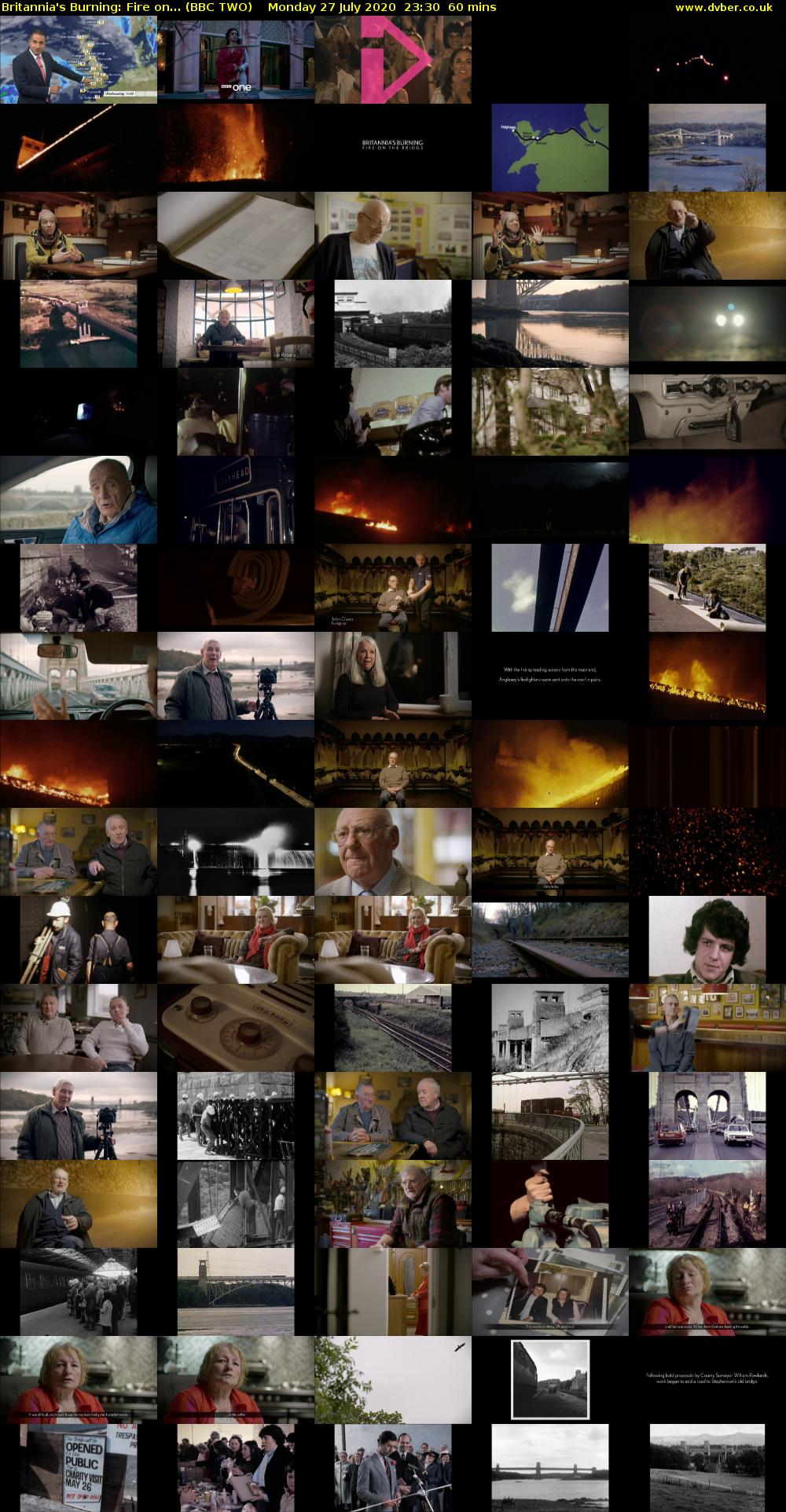 Britannia's Burning: Fire on... (BBC TWO) Monday 27 July 2020 23:30 - 00:30