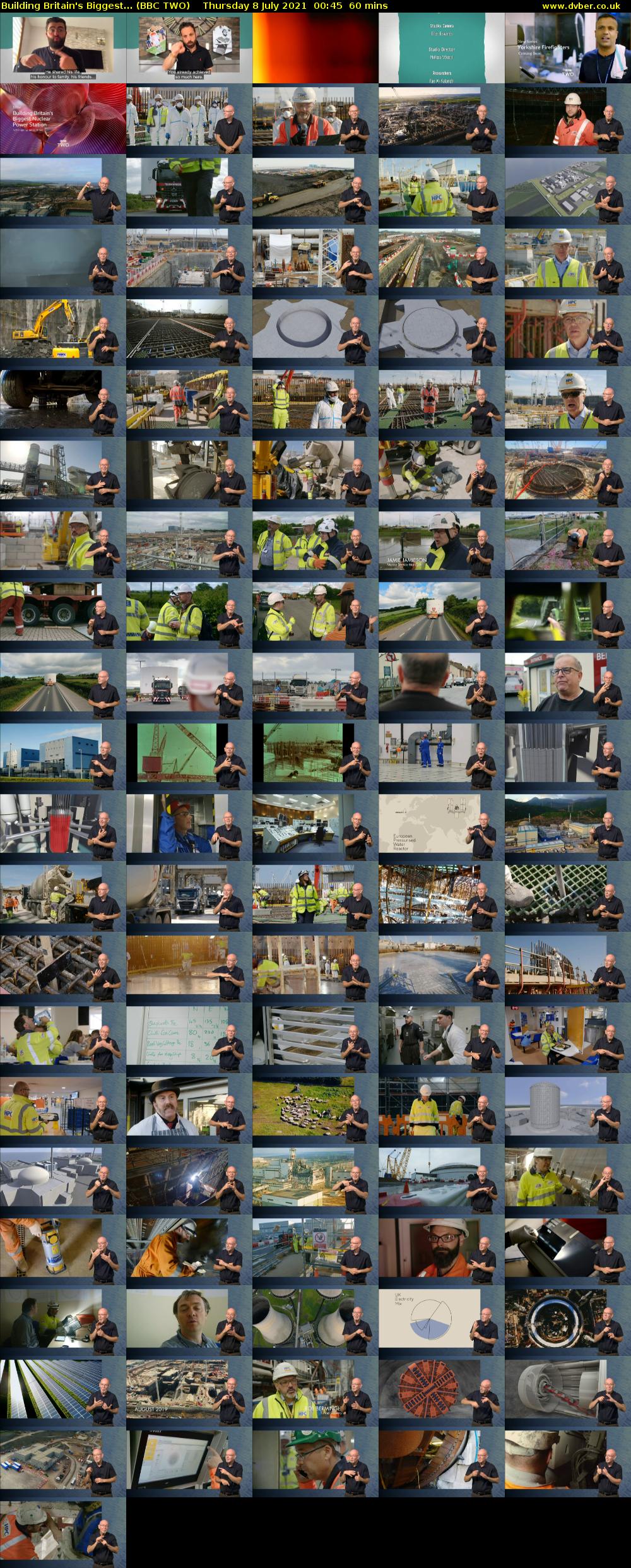 Building Britain's Biggest... (BBC TWO) Thursday 8 July 2021 00:45 - 01:45