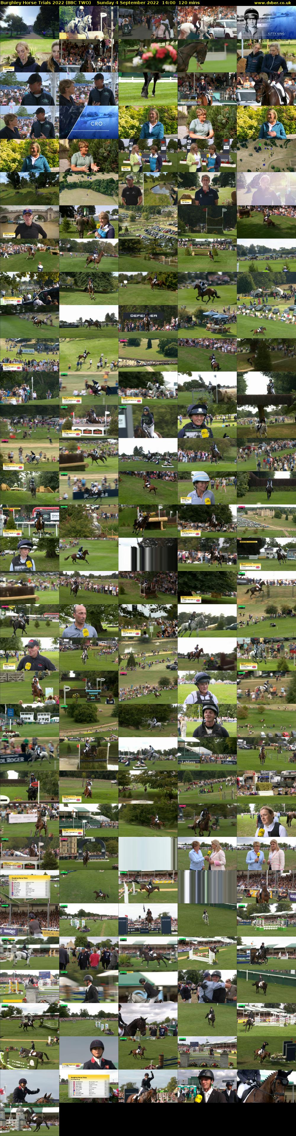 Burghley Horse Trials 2022 (BBC TWO) Sunday 4 September 2022 14:00 - 16:00