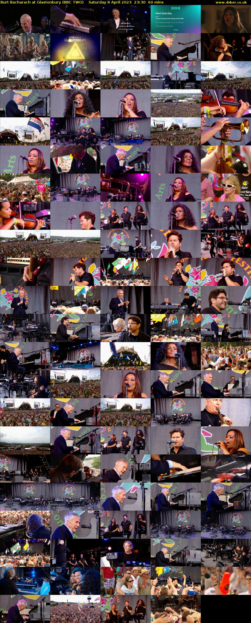 Burt Bacharach at Glastonbury (BBC TWO) Saturday 8 April 2023 23:30 - 00:30