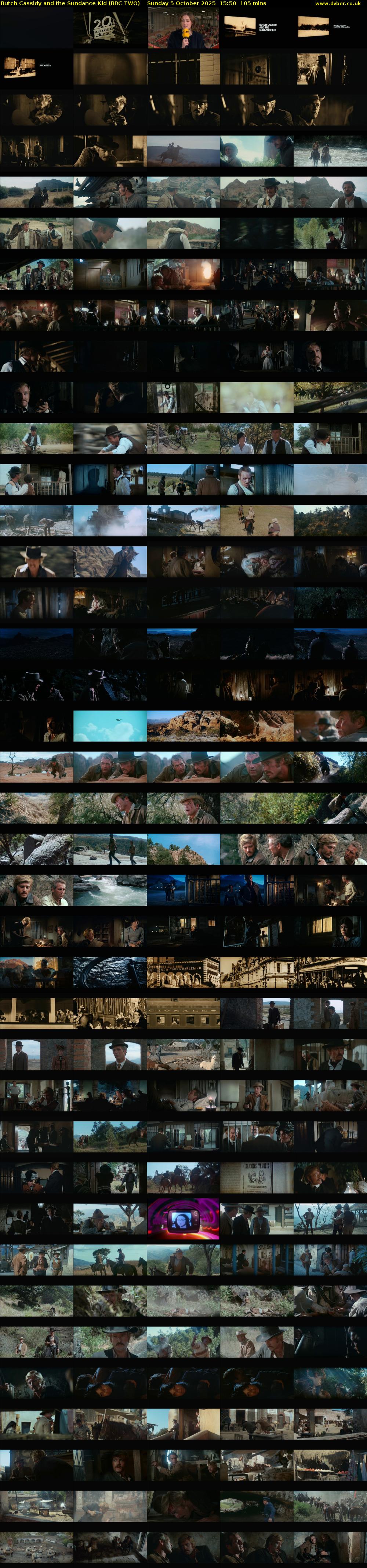 Butch Cassidy and the Sundance Kid (BBC TWO) Sunday 5 October 2025 15:50 - 17:35