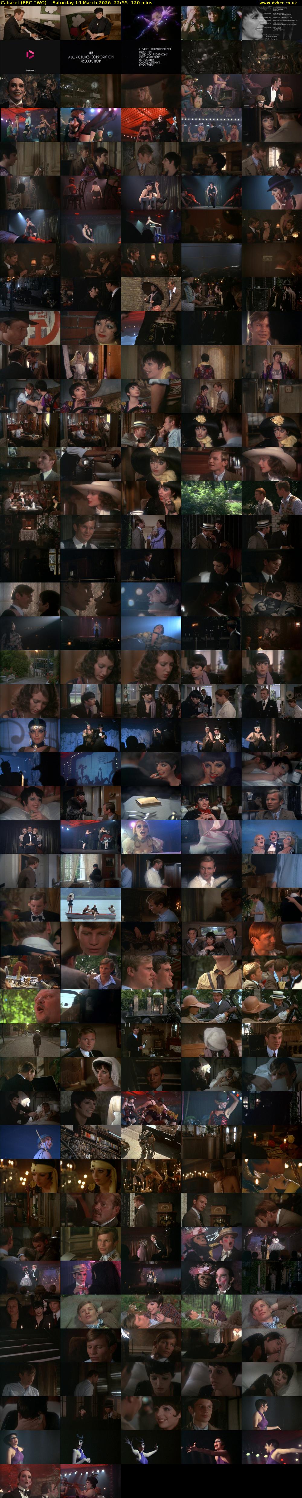 Cabaret (BBC TWO) Saturday 14 March 2026 22:55 - 00:55