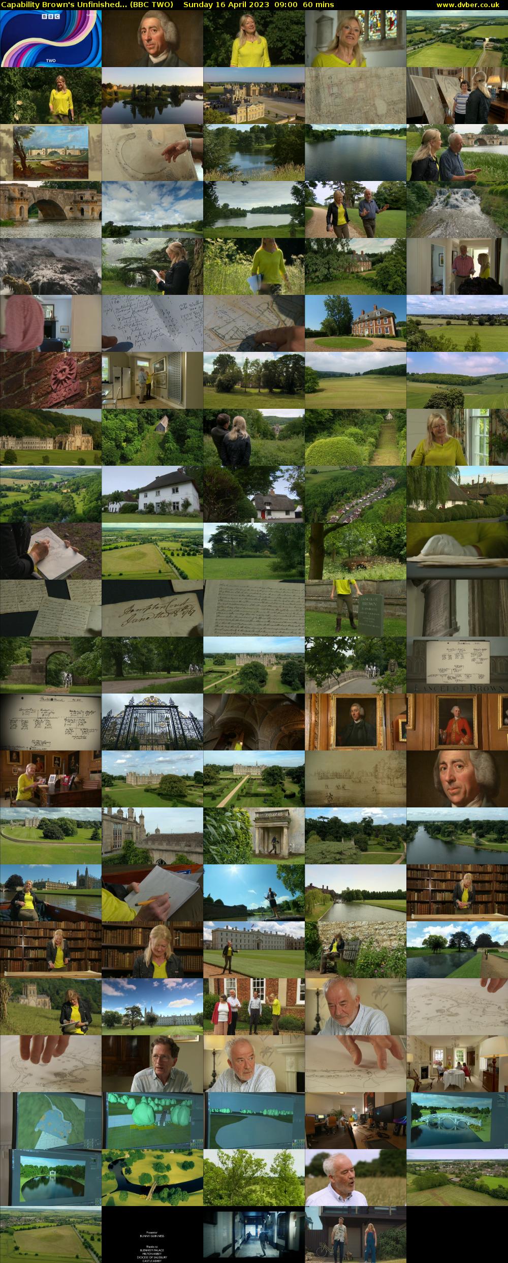 Capability Brown's Unfinished... (BBC TWO) Sunday 16 April 2023 09:00 - 10:00