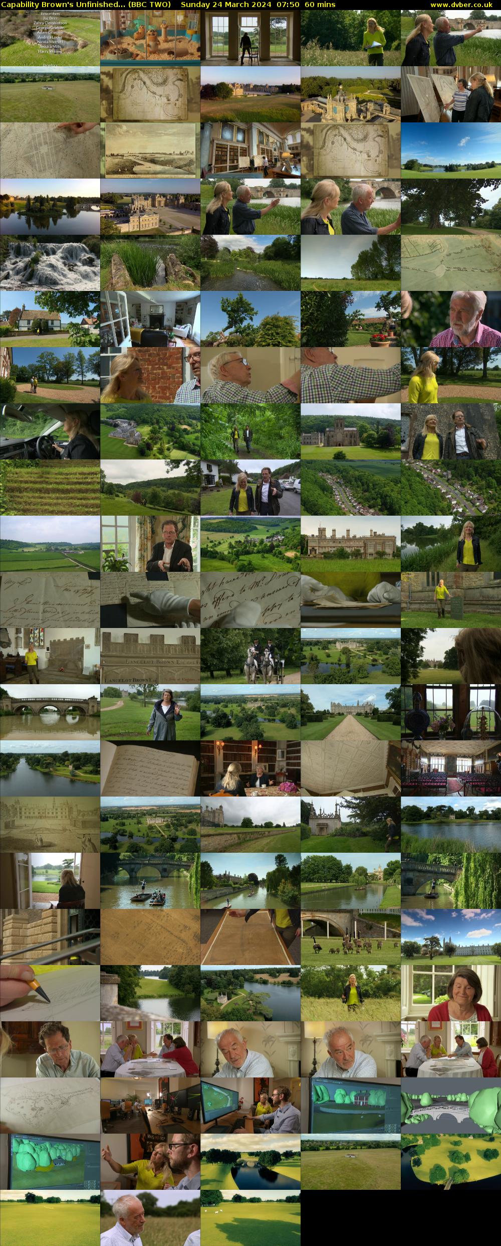 Capability Brown's Unfinished... (BBC TWO) Sunday 24 March 2024 07:50 - 08:50
