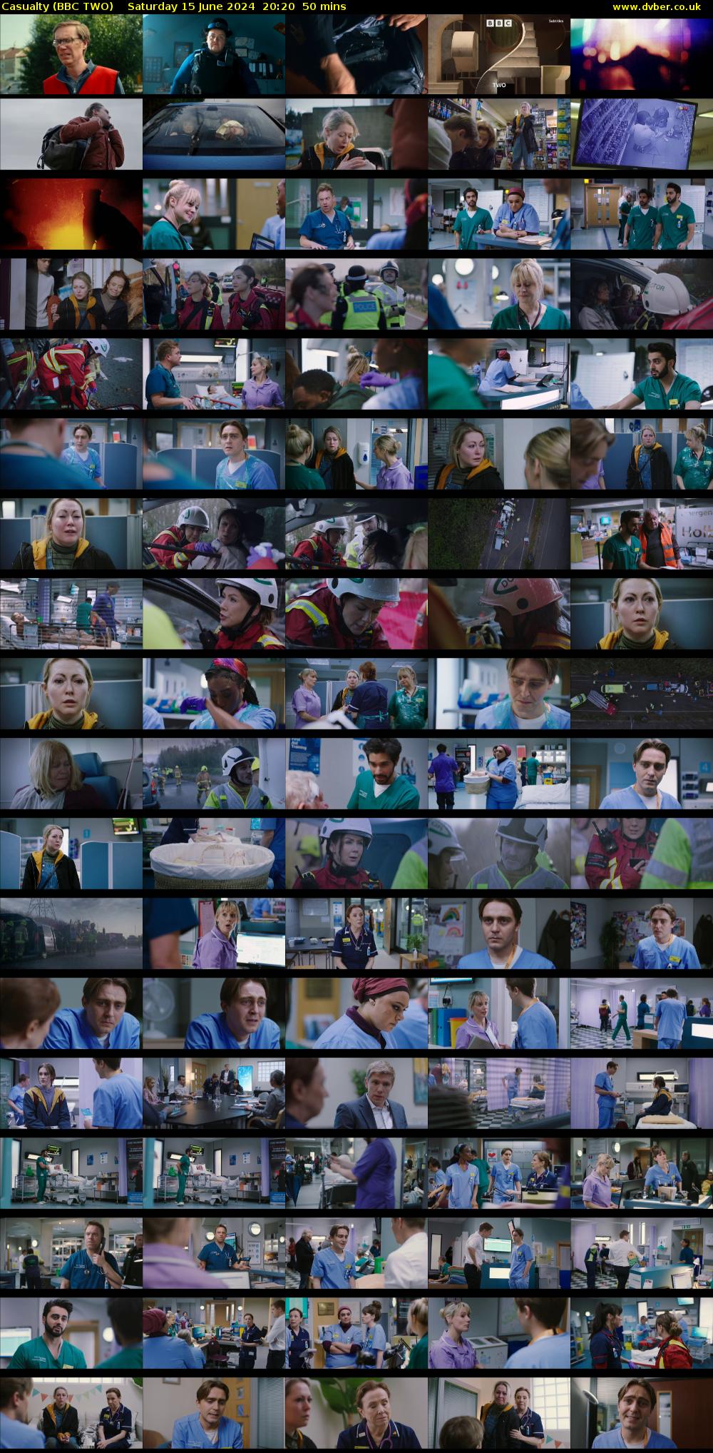 Casualty (BBC TWO) Saturday 15 June 2024 20:20 - 21:10