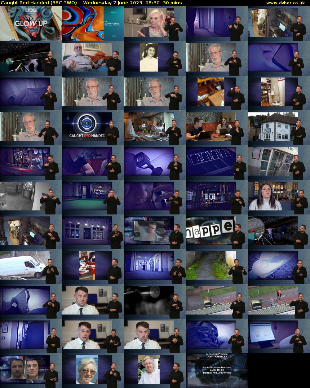 Caught Red Handed (BBC TWO) Wednesday 7 June 2023 08:30 - 09:00