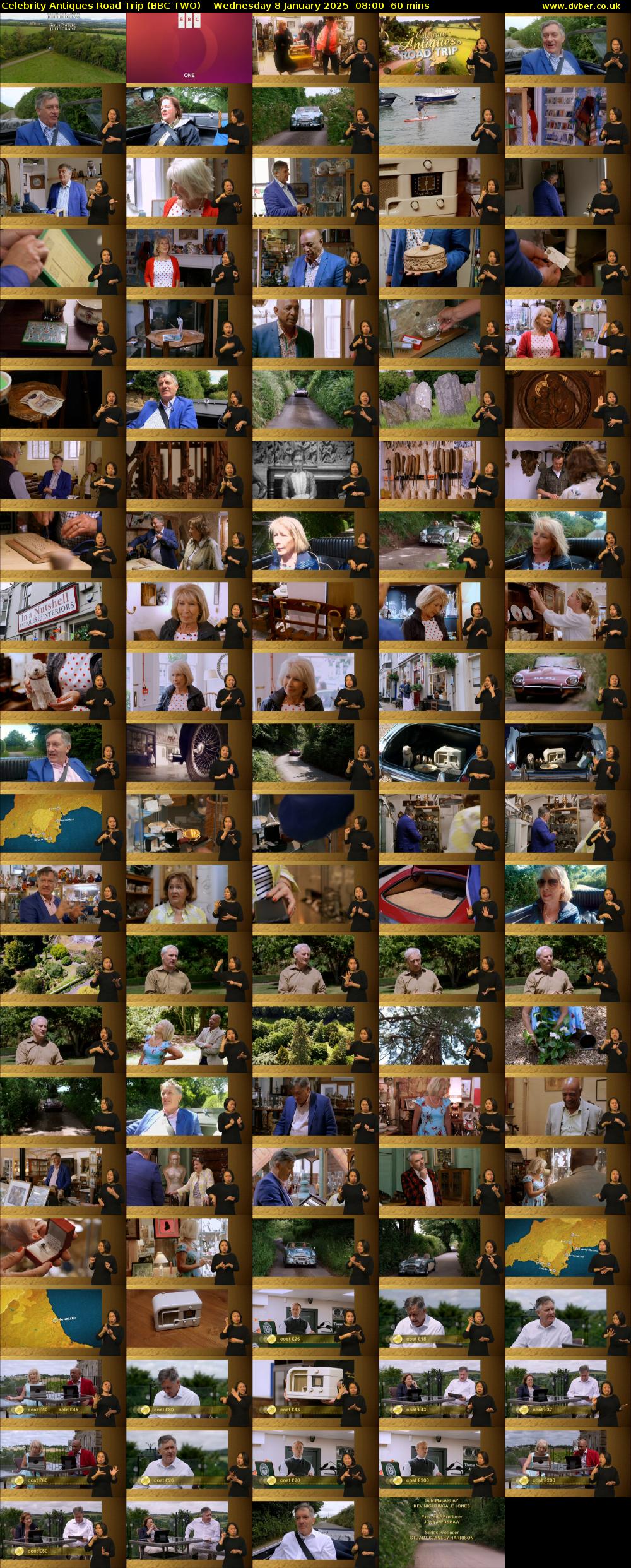 Celebrity Antiques Road Trip (BBC TWO) Wednesday 8 January 2025 08:00 - 09:00