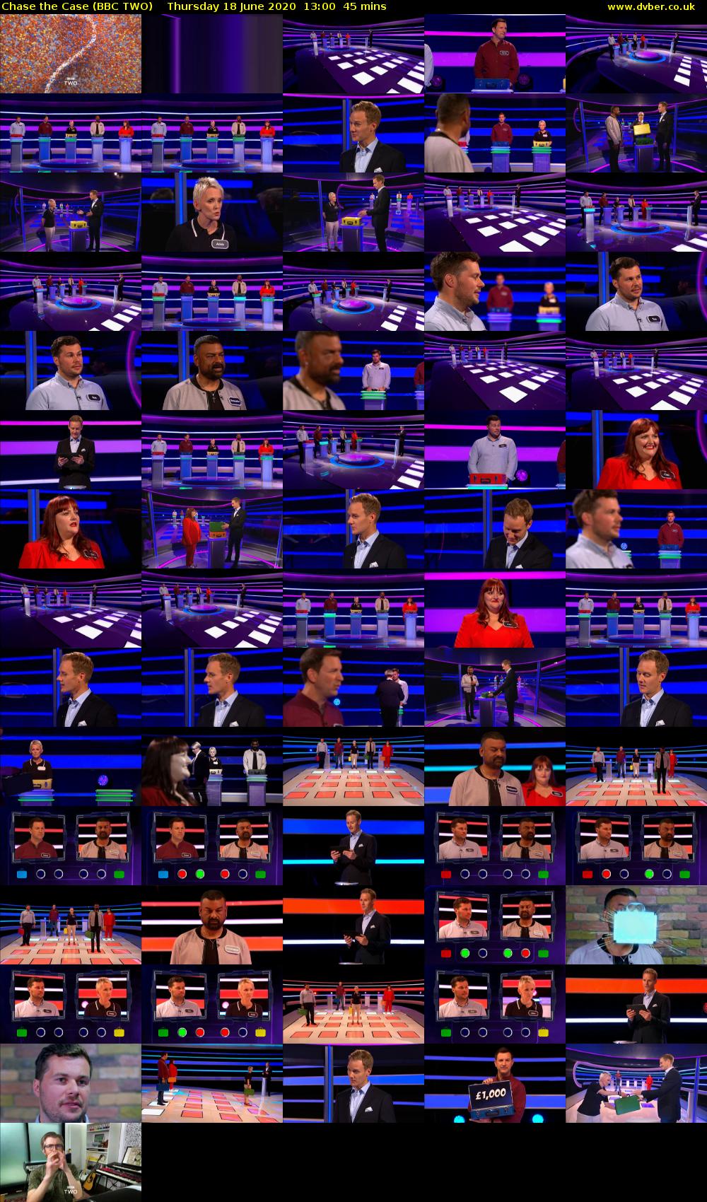 Chase the Case (BBC TWO) Thursday 18 June 2020 13:00 - 13:45