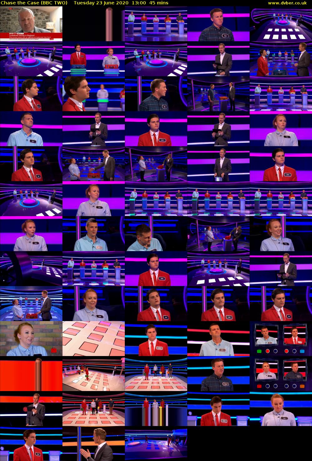Chase the Case (BBC TWO) Tuesday 23 June 2020 13:00 - 13:45