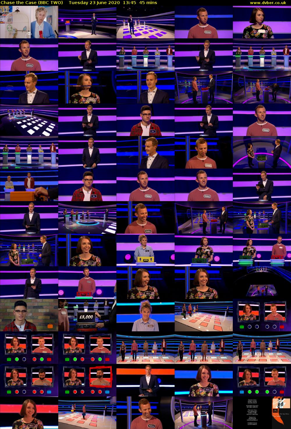 Chase the Case (BBC TWO) Tuesday 23 June 2020 13:45 - 14:30