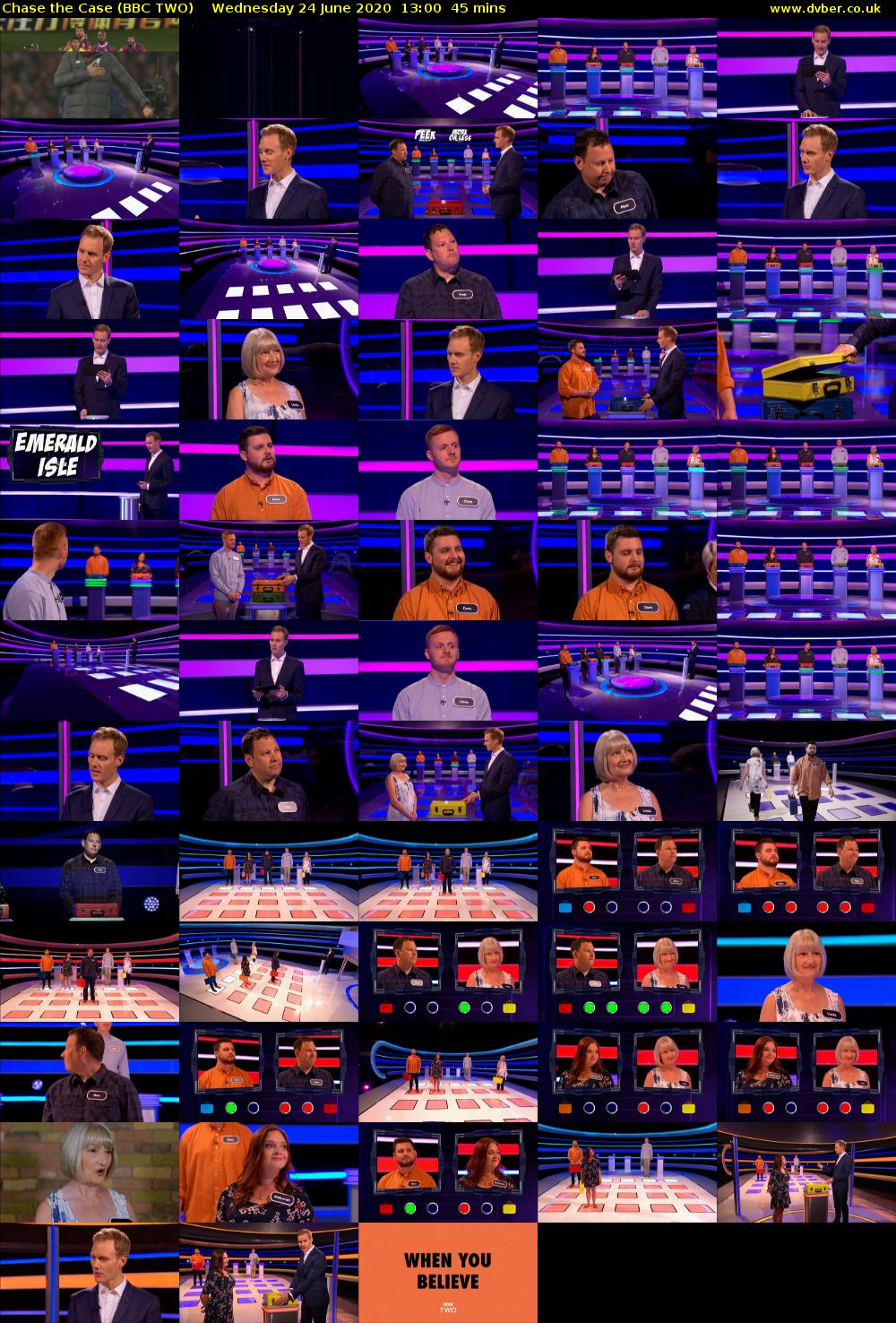 Chase the Case (BBC TWO) Wednesday 24 June 2020 13:00 - 13:45