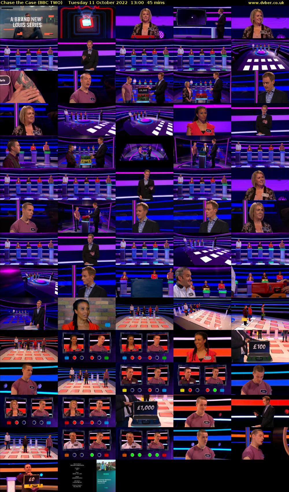 Chase the Case (BBC TWO) Tuesday 11 October 2022 13:00 - 13:45