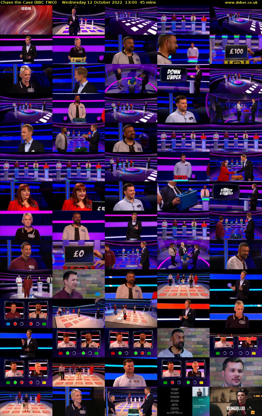 Chase the Case (BBC TWO) Wednesday 12 October 2022 13:00 - 13:45
