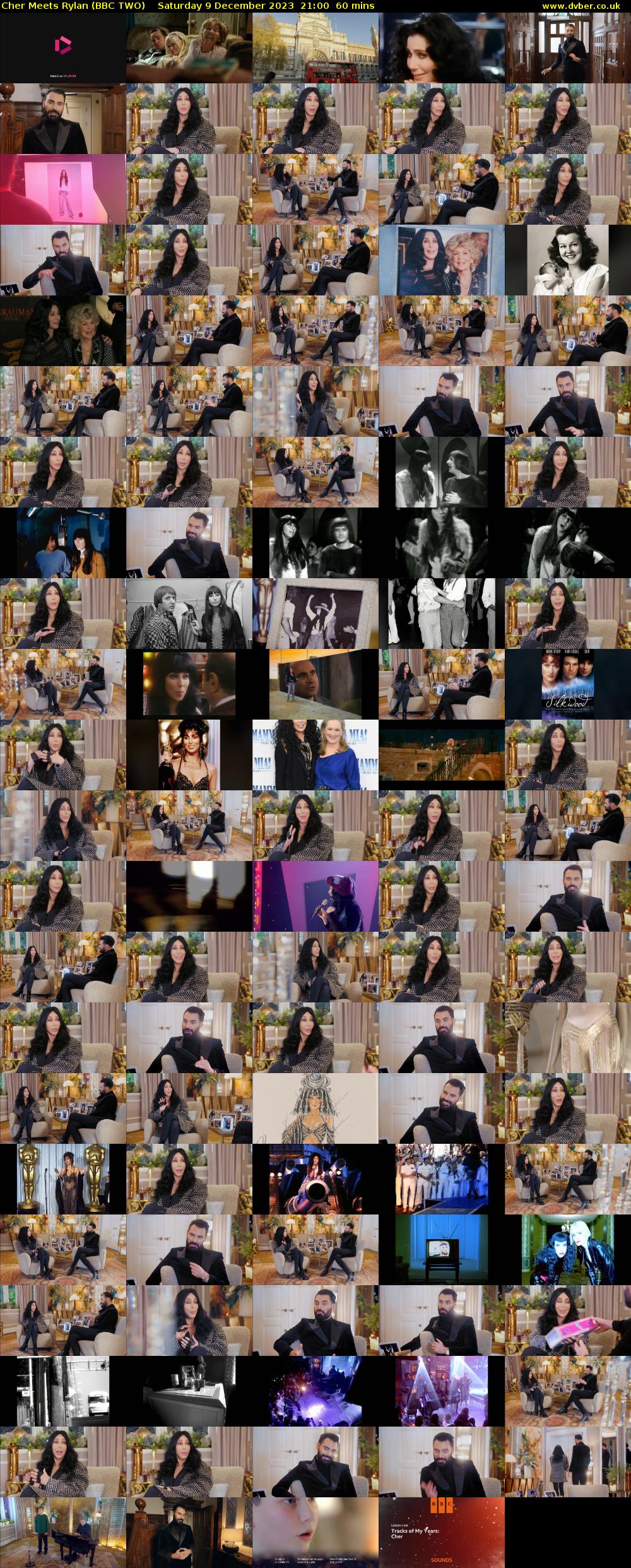 Cher Meets Rylan (BBC TWO) Saturday 9 December 2023 21:00 - 22:00