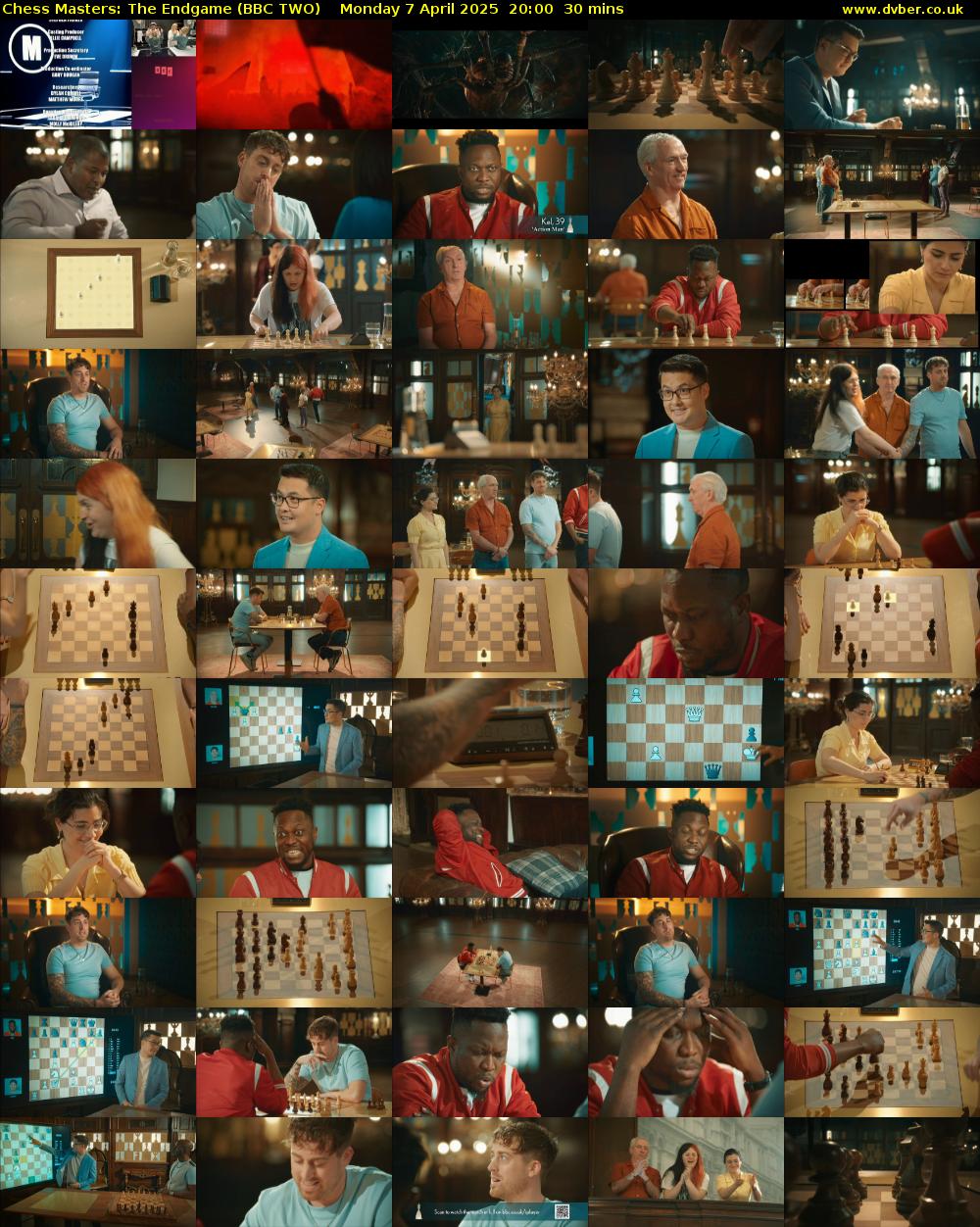 Chess Masters: The Endgame (BBC TWO) Monday 7 April 2025 20:00 - 20:30
