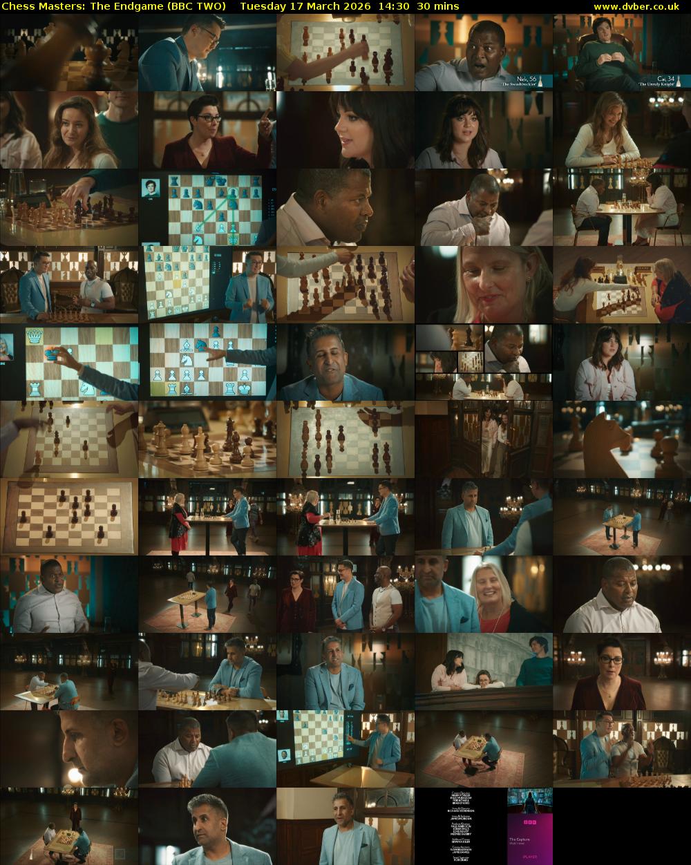 Chess Masters: The Endgame (BBC TWO) Tuesday 17 March 2026 14:30 - 15:00