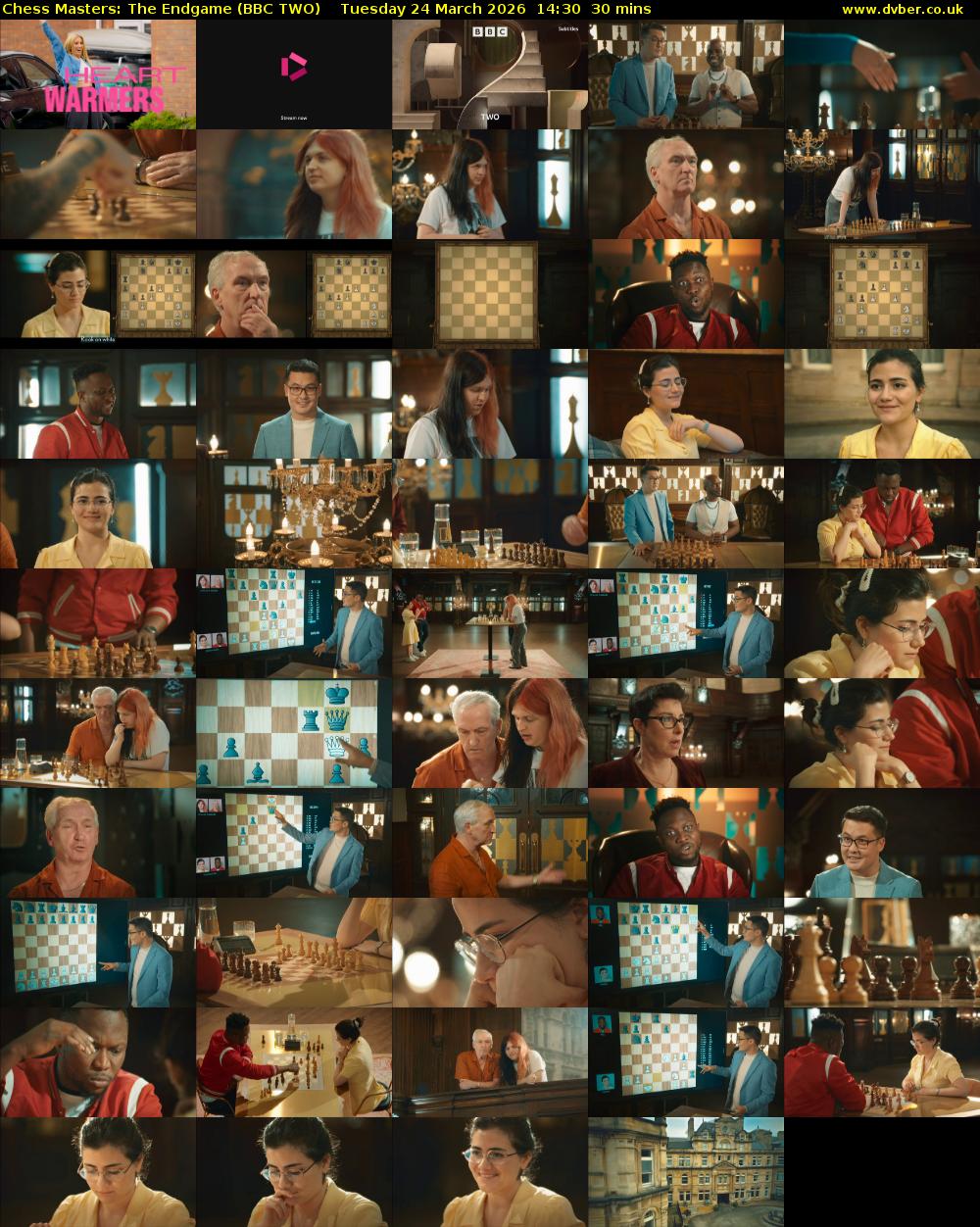 Chess Masters: The Endgame (BBC TWO) Tuesday 24 March 2026 14:30 - 15:00