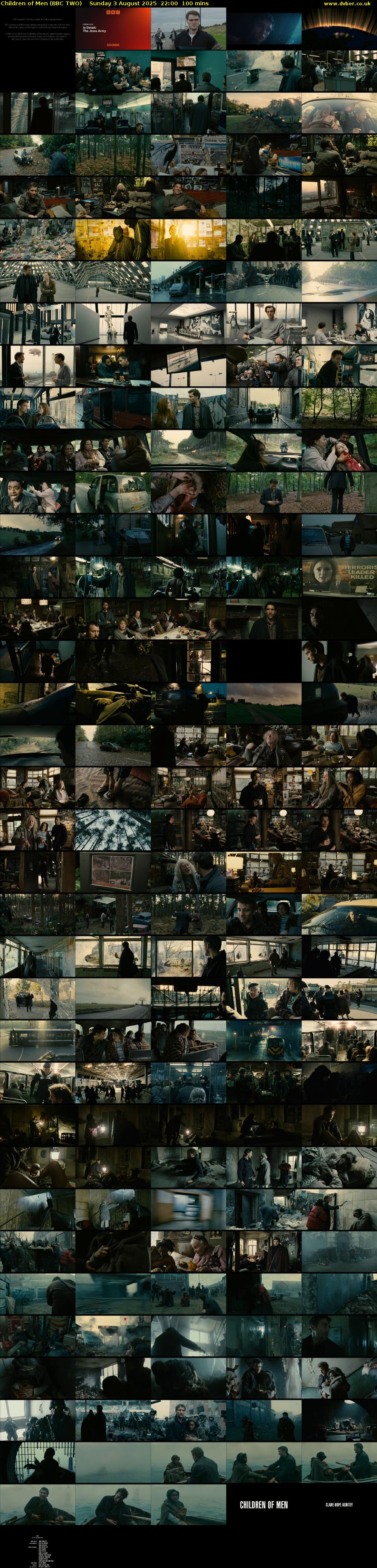 Children of Men (BBC TWO) Sunday 3 August 2025 22:00 - 23:40