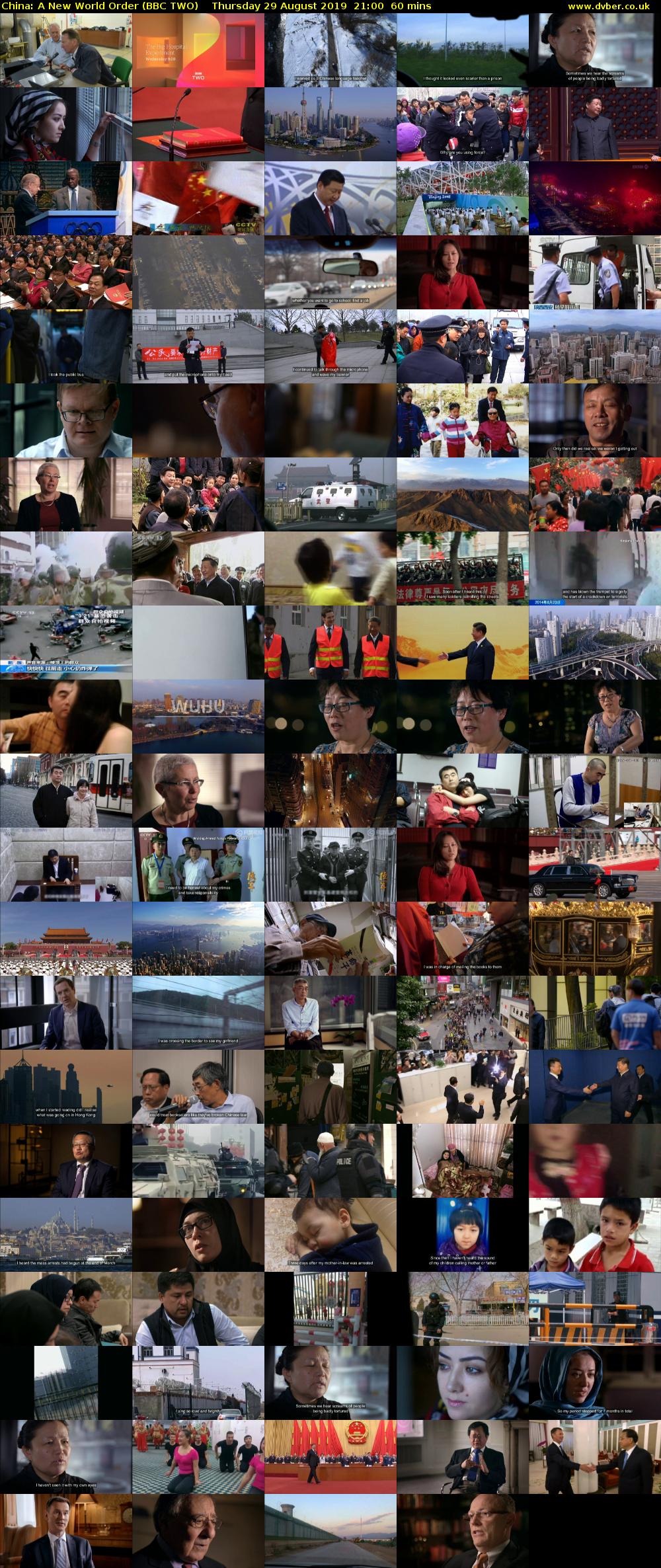 China: A New World Order (BBC TWO) Thursday 29 August 2019 21:00 - 22:00