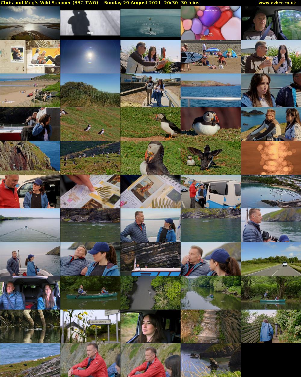 Chris and Meg's Wild Summer (BBC TWO) Sunday 29 August 2021 20:30 - 21:00