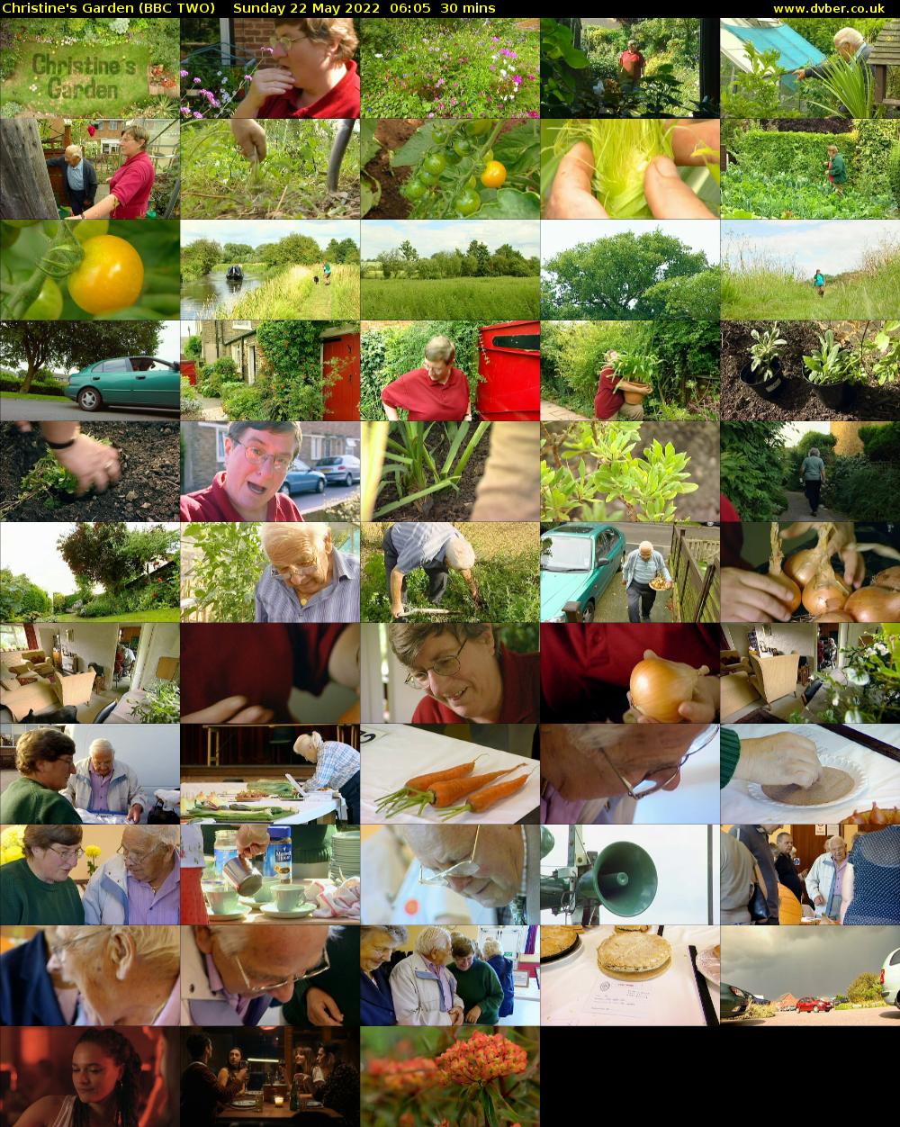 Christine's Garden (BBC TWO) Sunday 22 May 2022 06:05 - 06:35