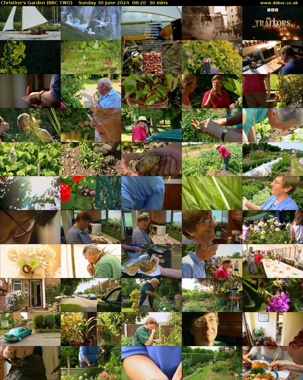 Christine's Garden (BBC TWO) Sunday 30 June 2024 08:20 - 08:50