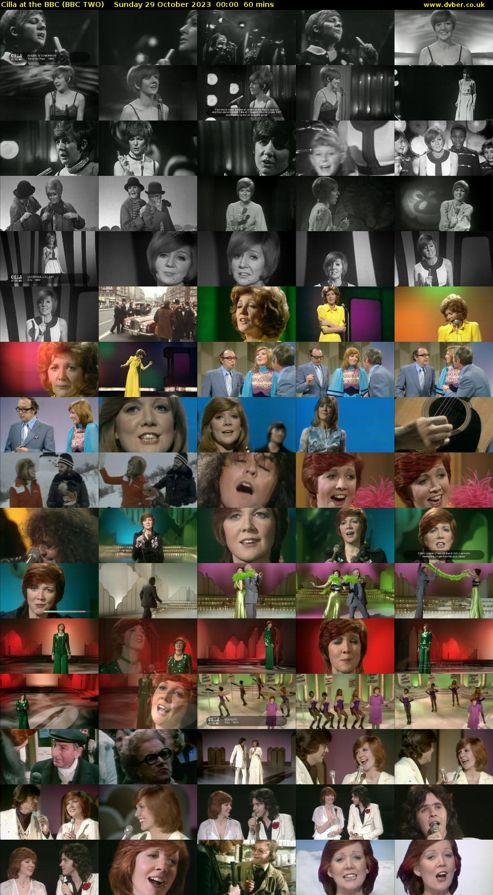 Cilla at the BBC (BBC TWO) Sunday 29 October 2023 00:00 - 01:00