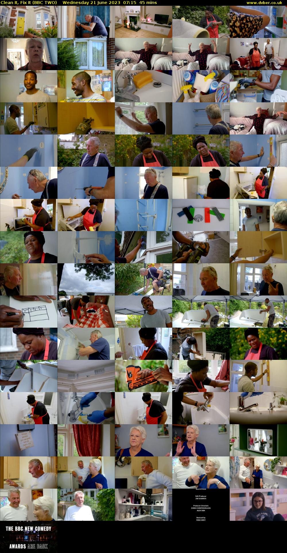 Clean It, Fix It (BBC TWO) Wednesday 21 June 2023 07:15 - 08:00