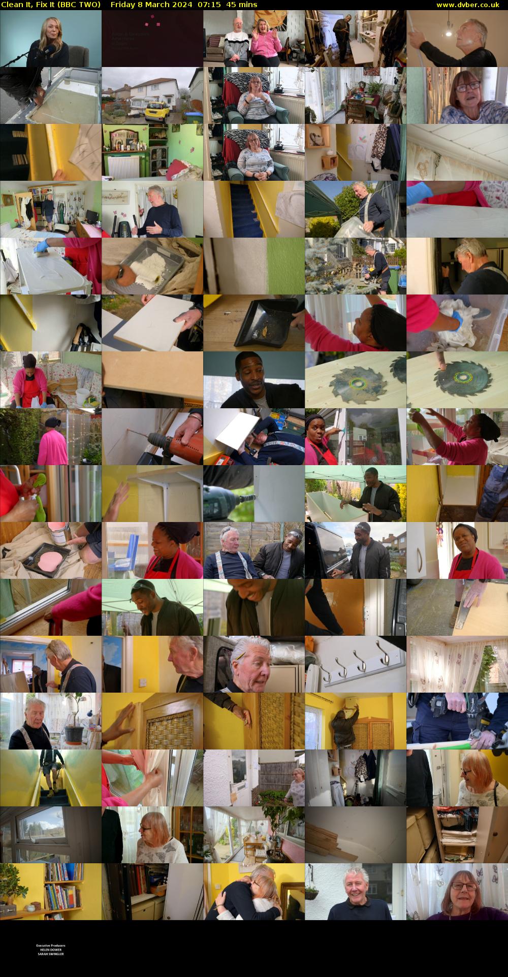 Clean It, Fix It (BBC TWO) Friday 8 March 2024 07:15 - 08:00
