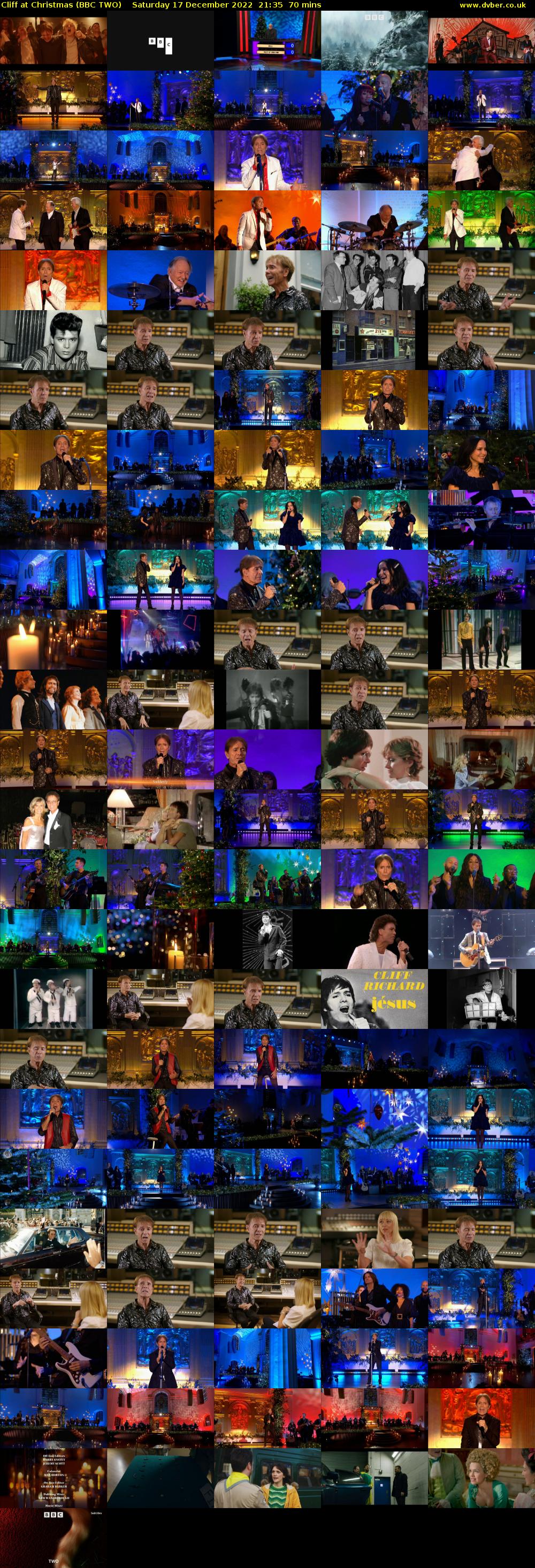 Cliff at Christmas (BBC TWO) Saturday 17 December 2022 21:35 - 22:45