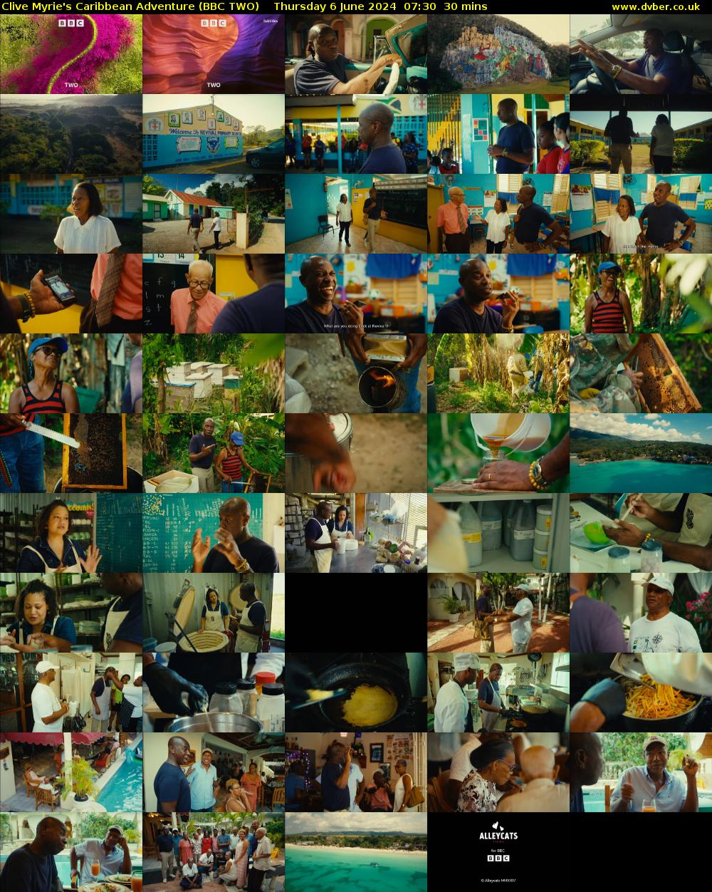 Clive Myrie's Caribbean Adventure (BBC TWO) Thursday 6 June 2024 07:30 - 08:00