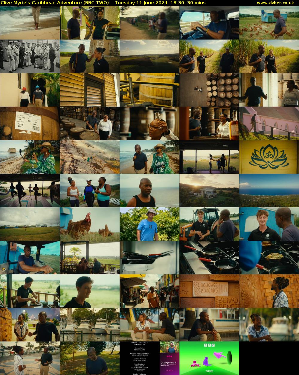 Clive Myrie's Caribbean Adventure (BBC TWO) Tuesday 11 June 2024 18:30 - 19:00