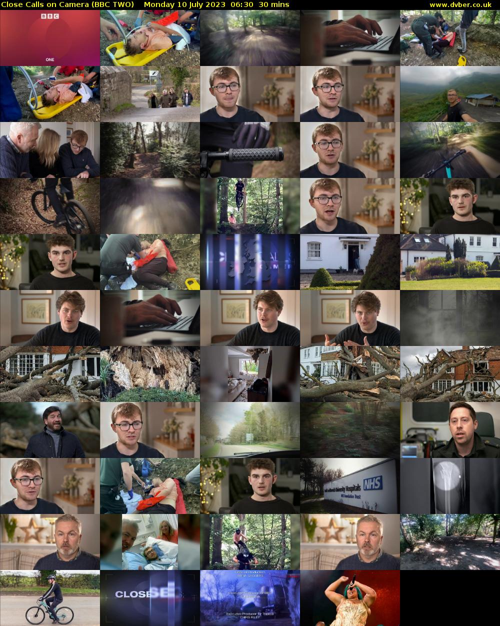 Close Calls on Camera (BBC TWO) Monday 10 July 2023 06:30 - 07:00