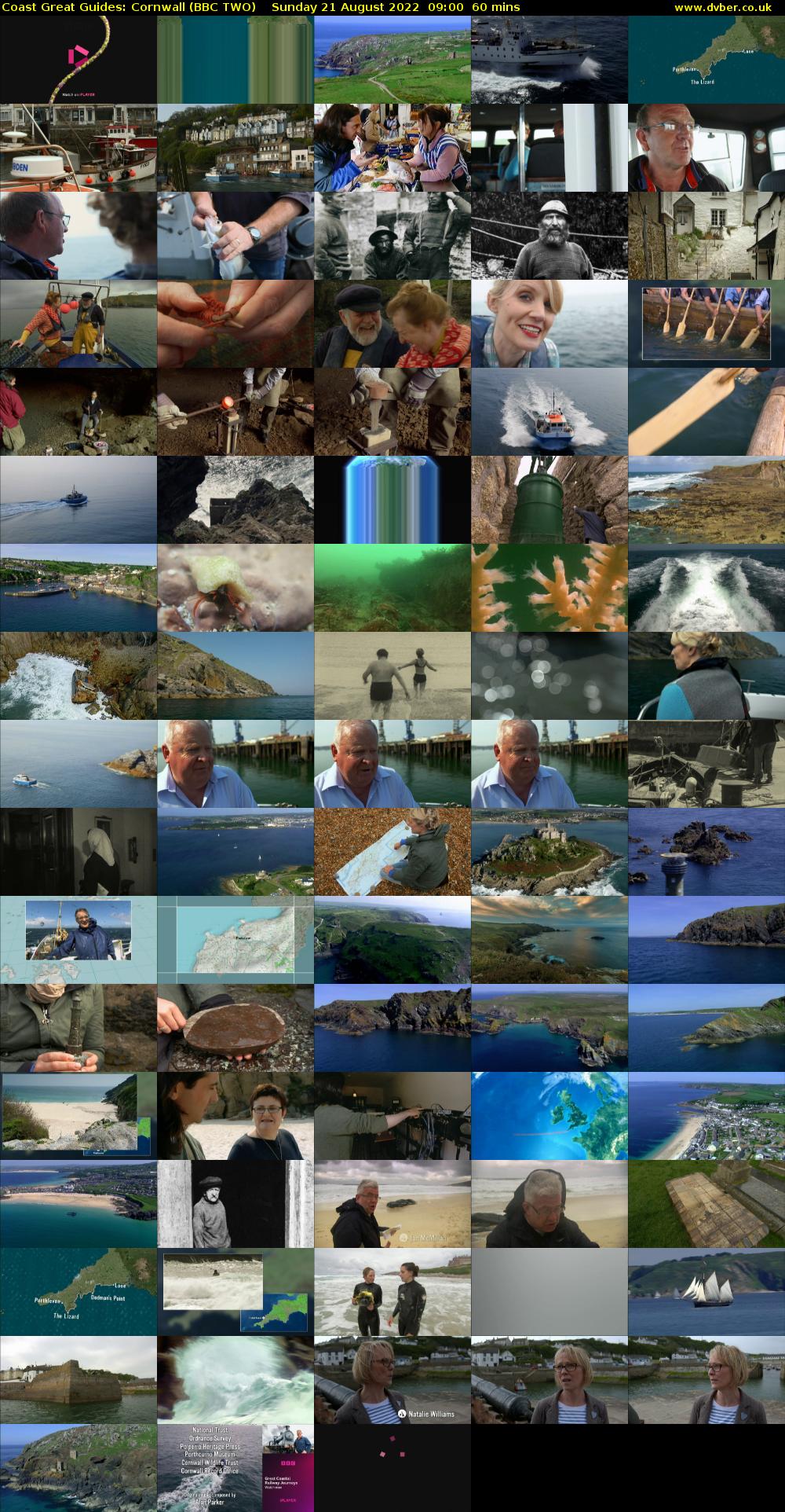 Coast Great Guides: Cornwall (BBC TWO) Sunday 21 August 2022 09:00 - 10:00