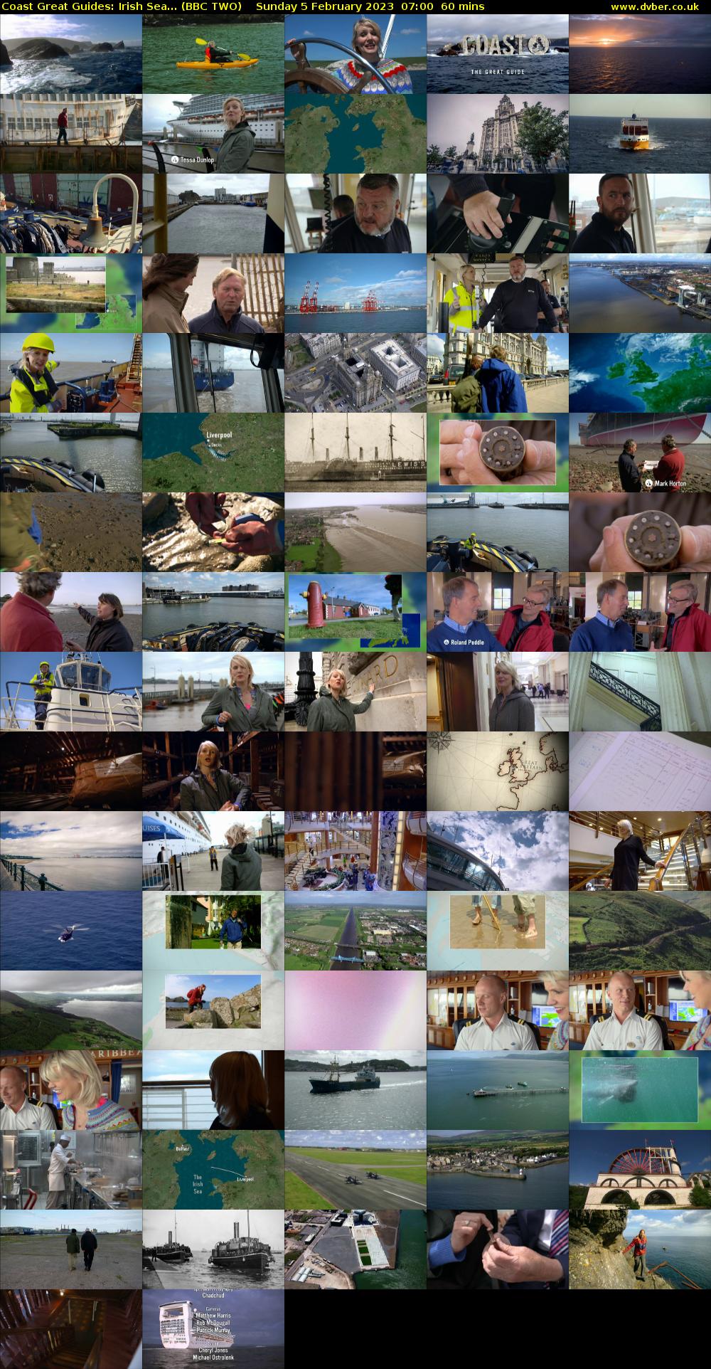 Coast Great Guides: Irish Sea... (BBC TWO) Sunday 5 February 2023 07:00 - 08:00