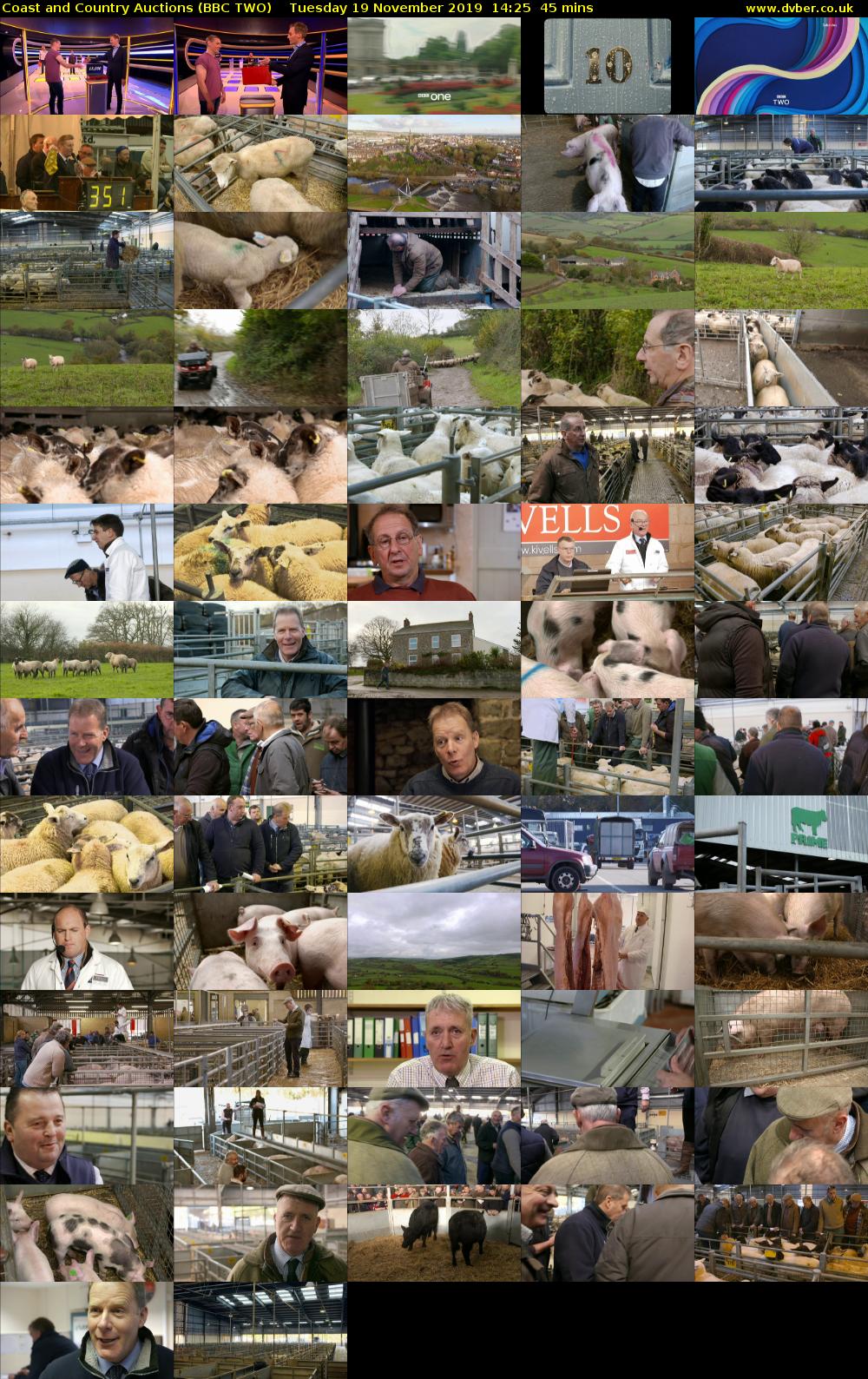 Coast and Country Auctions (BBC TWO) Tuesday 19 November 2019 14:25 - 15:10