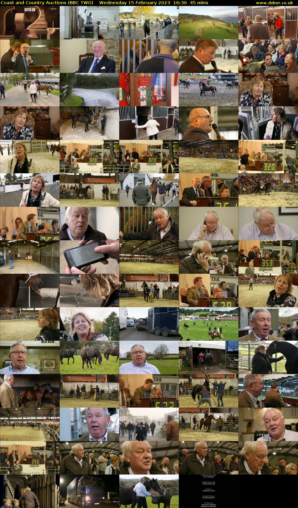 Coast and Country Auctions (BBC TWO) Wednesday 15 February 2023 16:30 - 17:15