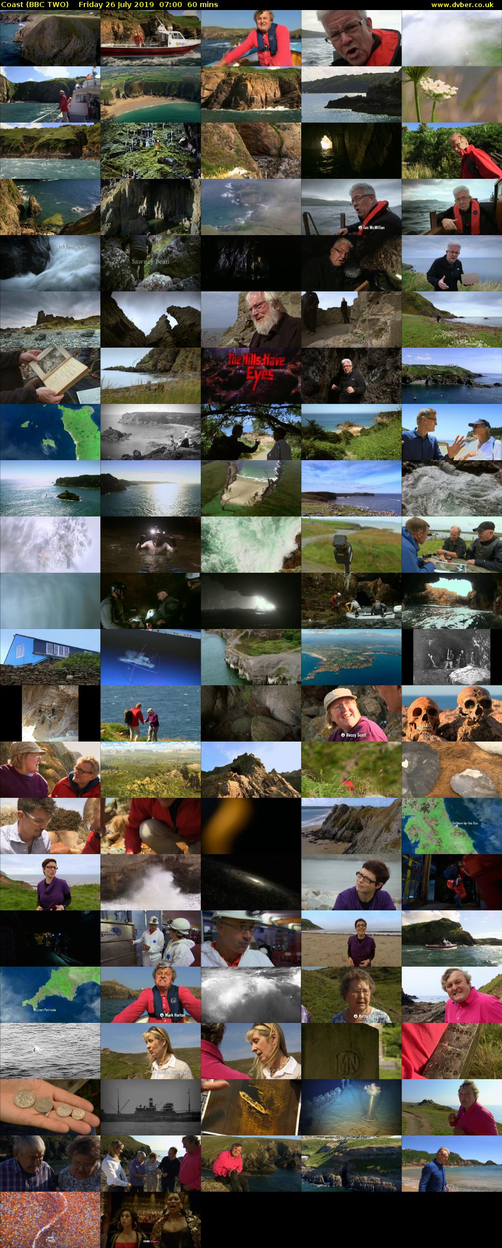 Coast (BBC TWO) Friday 26 July 2019 07:00 - 08:00