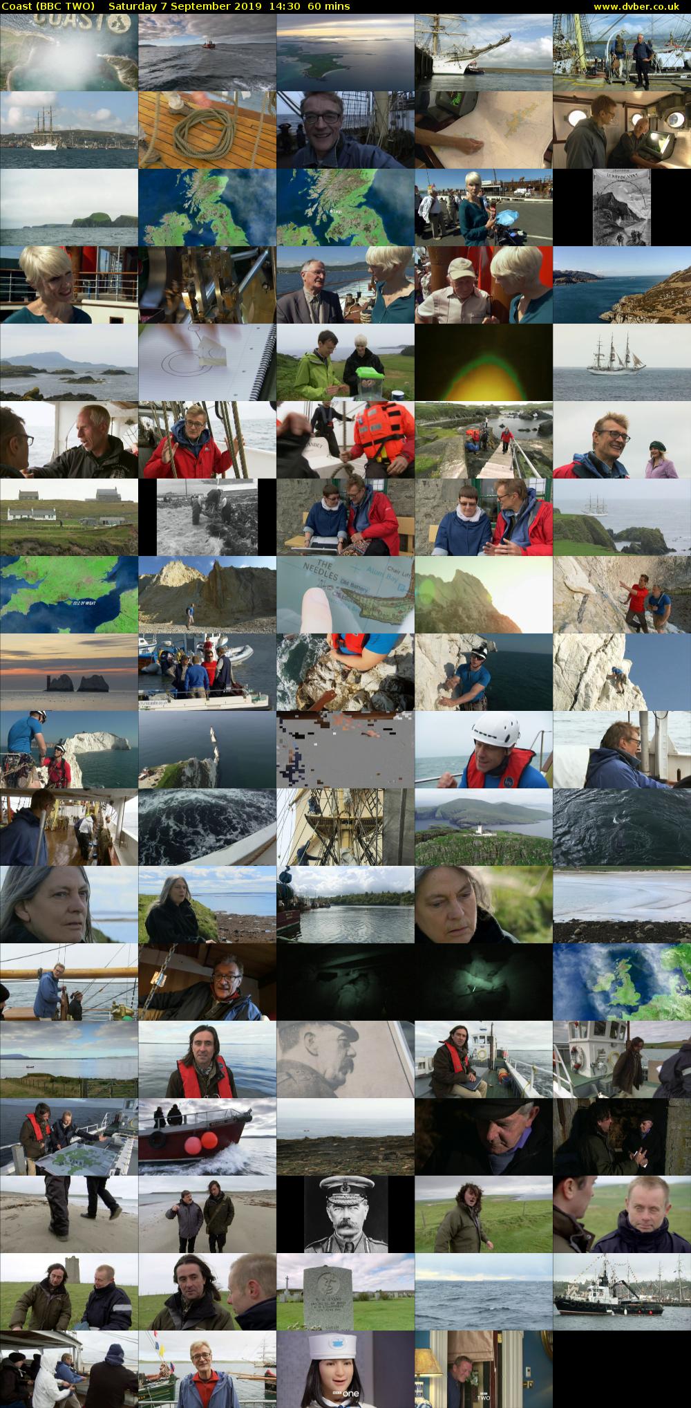 Coast (BBC TWO) Saturday 7 September 2019 14:30 - 15:30