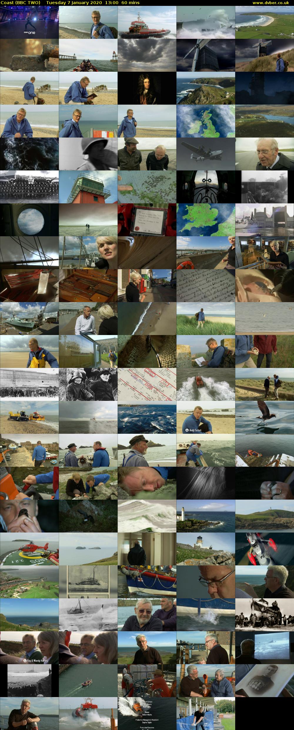 Coast (BBC TWO) Tuesday 7 January 2020 13:00 - 14:00
